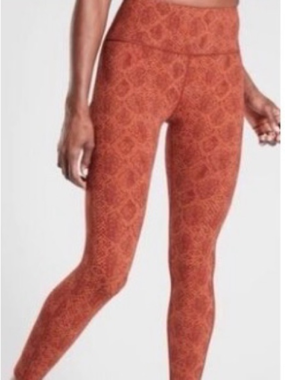 Women’s Athleta Snake Print Leggings with Pockets 🌵XS